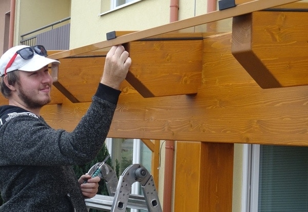 Pergola karbantartása
