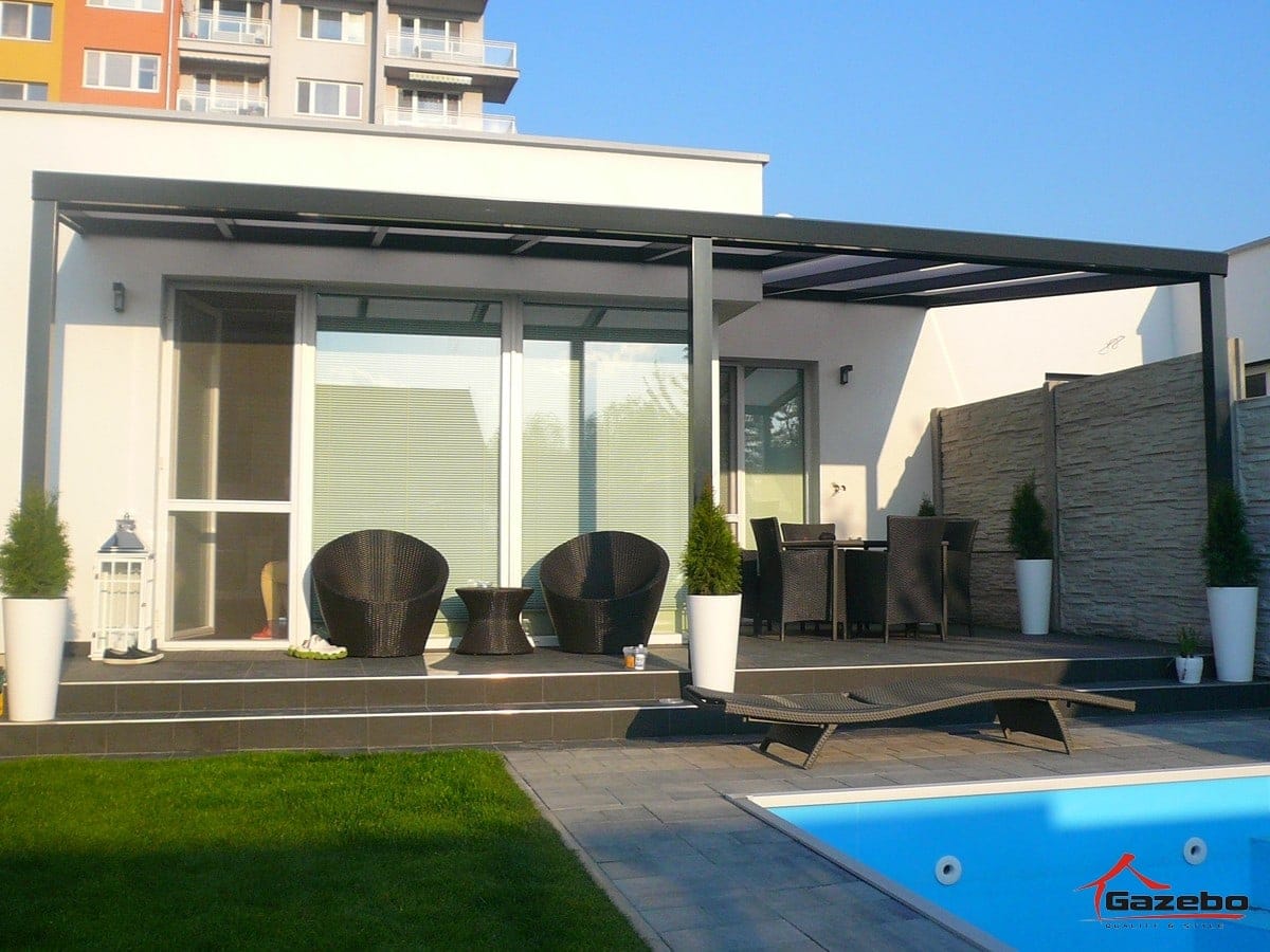 Economic alumínium pergola