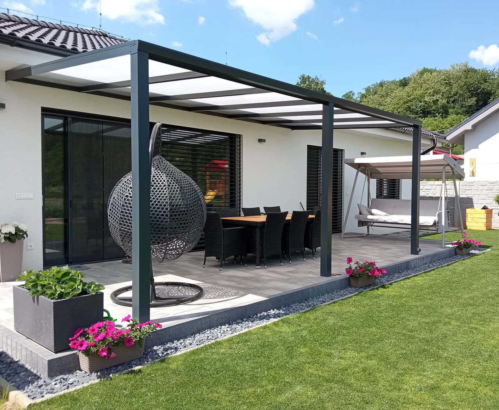 Basic Class alumínium pergola