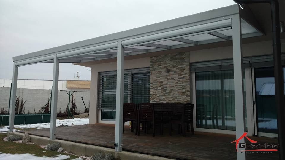 Economic Class alumínium pergola télen