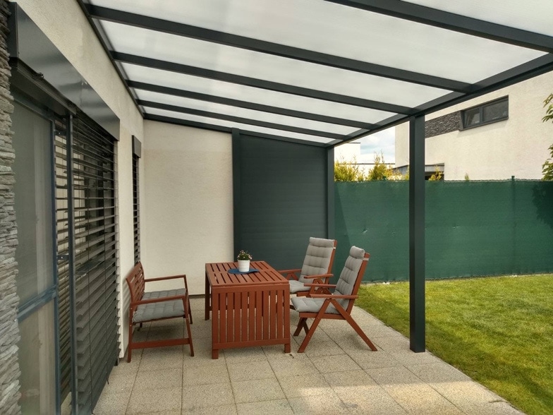 Basic Class pergola polikarbonát tetővel