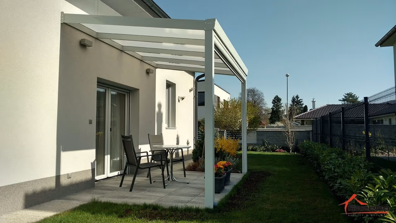Economic Class alumínium pergola lakóautó fedett beállójaként